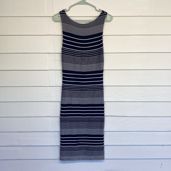 Maeve striped body con dress - Picture 4 of 7
